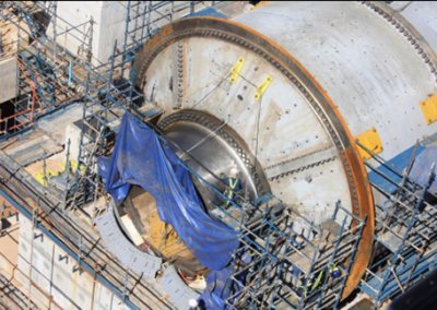 Ball Mill in Installation Process